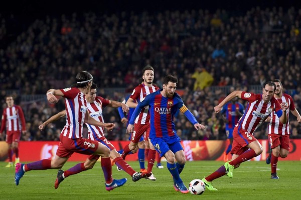 Lo que no viste en TV del empate entre el Barcelona y el Atlético de Madrid