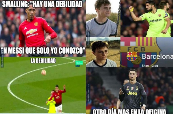 Los crueles memes del empate de la Juventus y del gane del Barcelona en la Champions