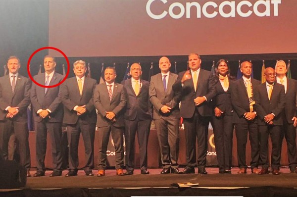 Jorge Salomón, juramentado como miembro del Comité Ejecutivo de Concacaf