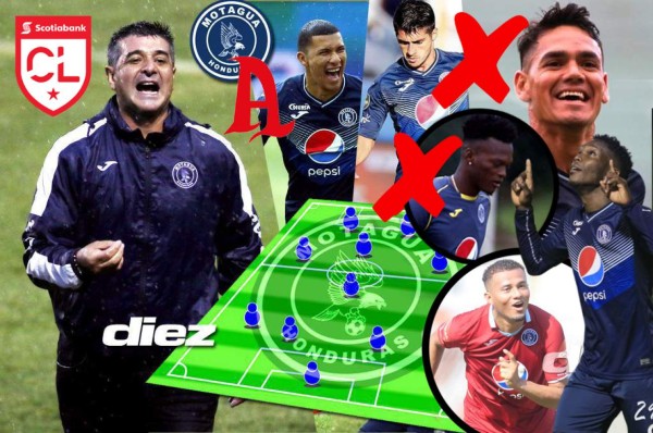 ¡Confirmado! El 11 titular que manda Diego Vázquez con Motagua ante Alianza