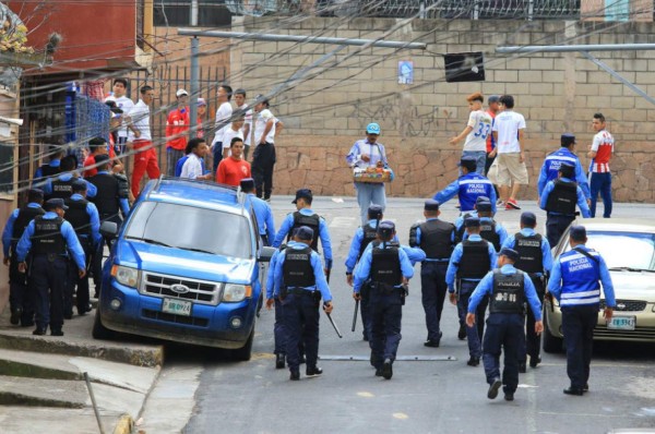Fuertes medidas de seguridad para el clásico entre Olimpia y Motagua