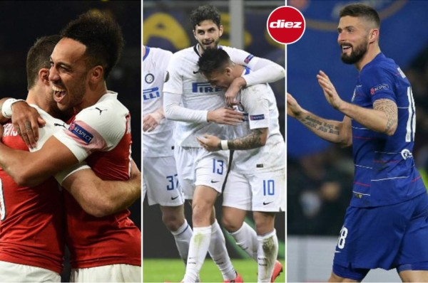 Los 16 equipos clasificados a los octavos de final de la Europa League