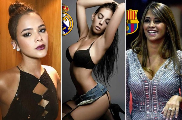 ¡Clásico de infarto! El 'once ideal' de las novias del Real Madrid y Barcelona