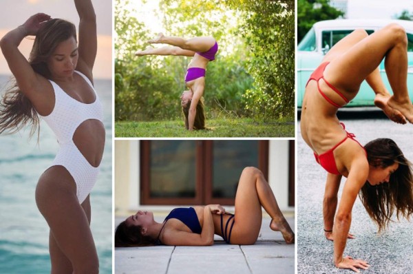 Nikkii Bear, la sexi instructora de yoga que quisieras tener de maestra