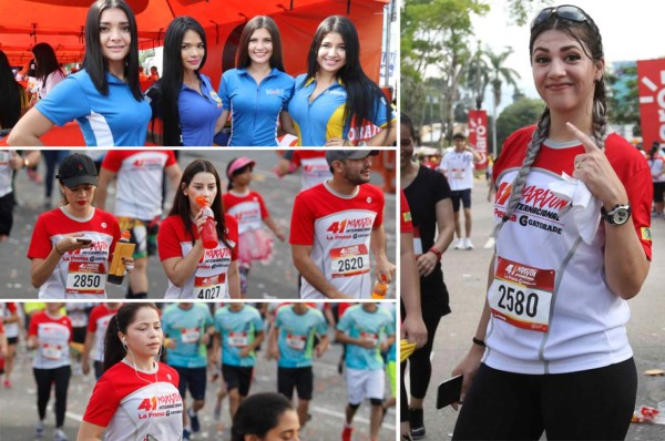 ¡Hermosas! Las bellas chicas que adornaron la 41 Maratón de La Prensa