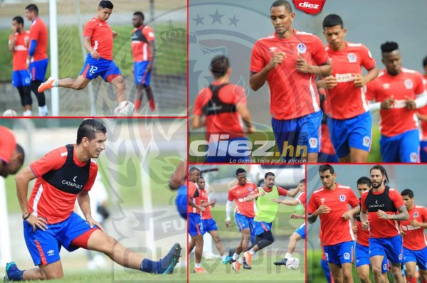 EN FOTOS: Risas, novatos y entrega, así fue el entreno del Olimpia