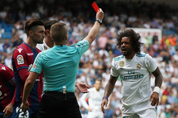 Marcelo puede ser castigado con cuatro partidos de suspensión