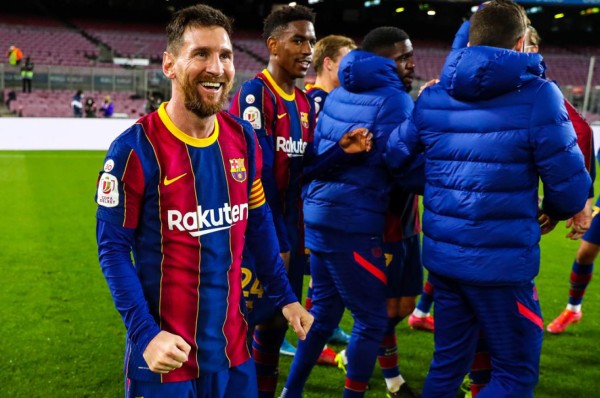 La pelea de Messi y los directivos del Sevilla que no se vio en la Copa del Rey: ''Se van a casa calentitos''