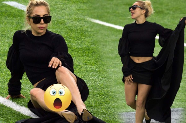 Lady Gaga sorprende a todos en el Super Bowl al enseñar sus partes íntimas