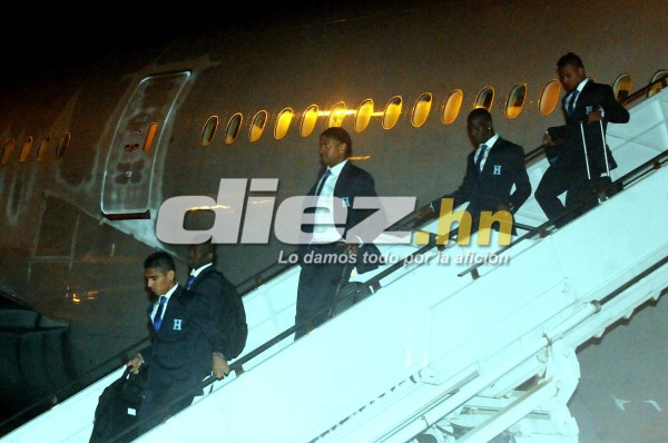La Selección de Honduras ya está en Brasil