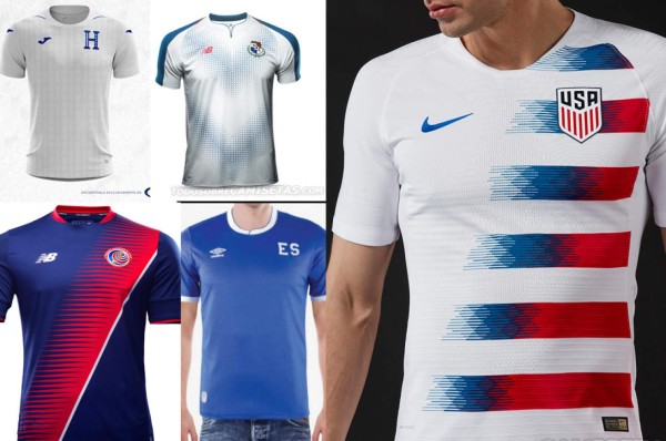 Conoce las bonitas playeras de todas las selecciones de Concacaf