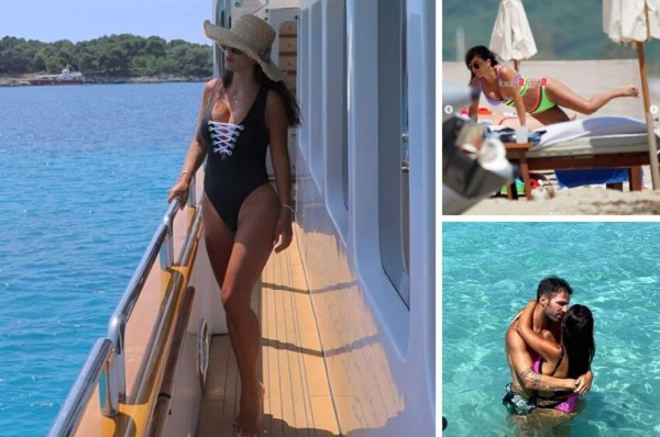 ¡Captados! Las picantes fotos de Daniella Semaan y Cesc Fábregas en sus vacaciones