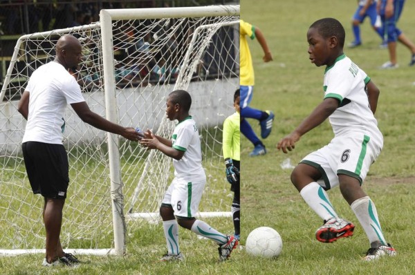 Los hijos de grandes futbolistas hondureños que sueñan seguir sus pasos