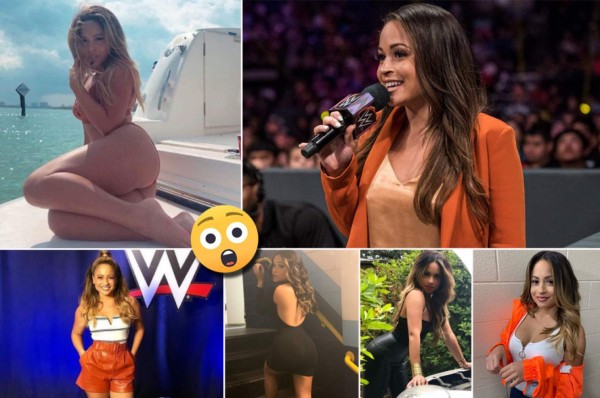 Así es la guapa presentadora de la WWE que desveló su orientación sexual y fue atacada en redes