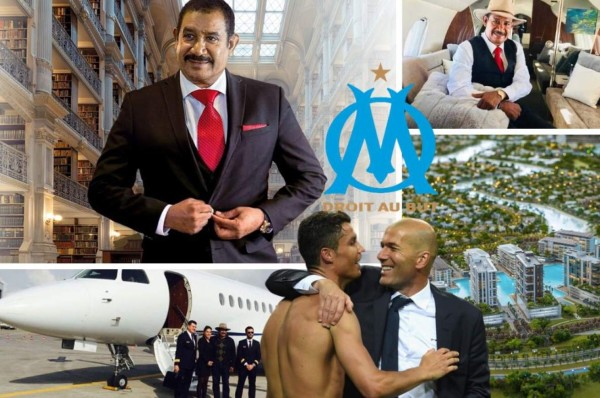 Mohamed Ayachi, el millonario que quiere juntar a Zidane y a Cristiano Ronaldo en el Marsella
