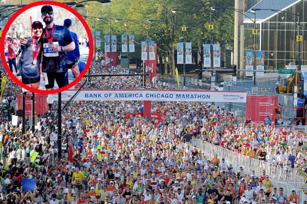 Atletas hondureños compiten en la Maratón de Chicago 2017