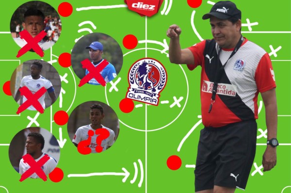 ¡Lesiones! Nahún Espinoza hará varios cambios con Olimpia ante Platense