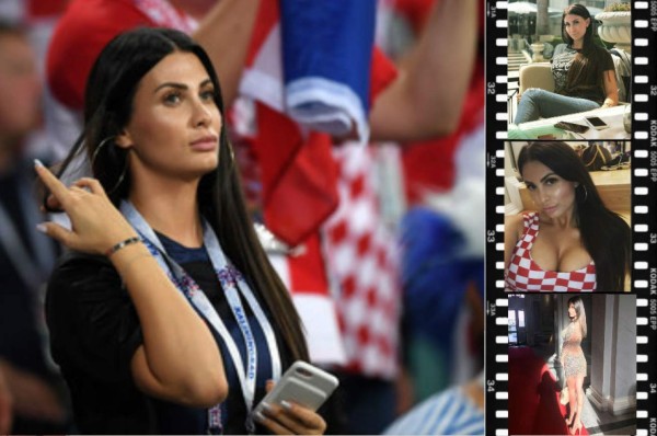 Así es Ivana Vida, la sensual modelo y amuleto de la suerte de Domagoj en Rusia 2018