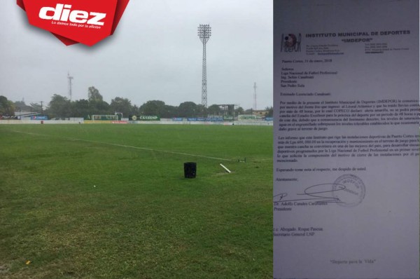 IMDEPOR se niega a prestar el Excélsior y el Platense-Real España no se jugará