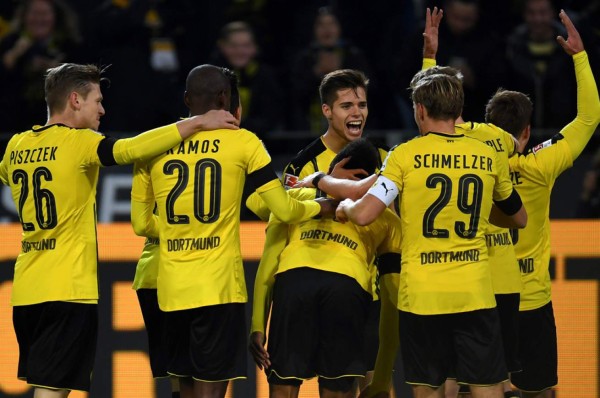 Borussia Dortmund derrotó al Munich con gol de Aubameyang