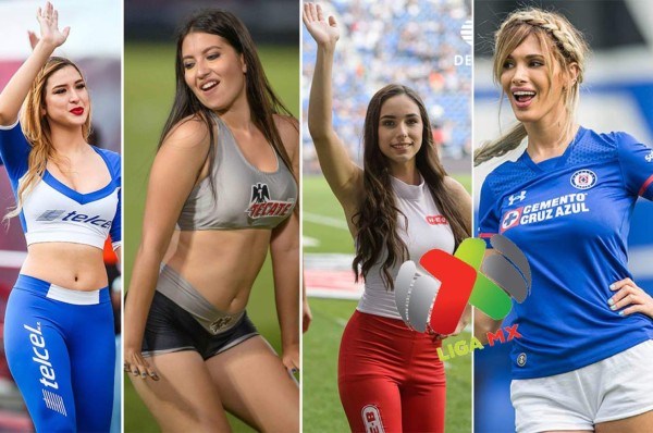 ¡HERMOSAS! Ellas son las bellas chicas que adornan la jornada de la Liga MX