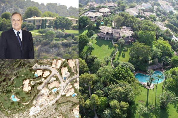 La mansión de Florentino Pérez de $35 millones que compró la mujer de Michael Schumacher