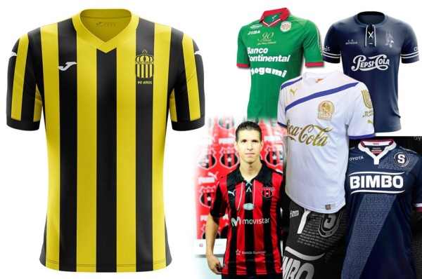 ¿Cuál es la más linda? Las camisas conmemorativas de los equipos de Centroamérica