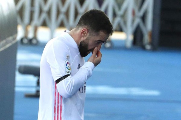 Pésima noticia para el Real Madrid: Dani Carvajal será baja de 2 a 3 meses