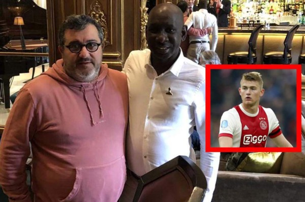 El agente de Matthijs De Ligt: '¿Al PSG? Fake news'