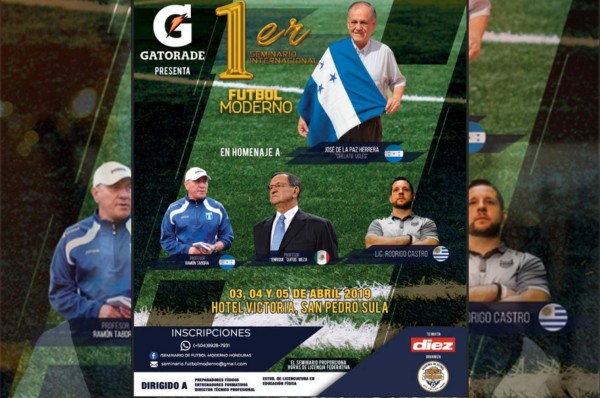 Enrique 'Ojitos' Meza impartirá seminario de fútbol base en San Pedro Sula