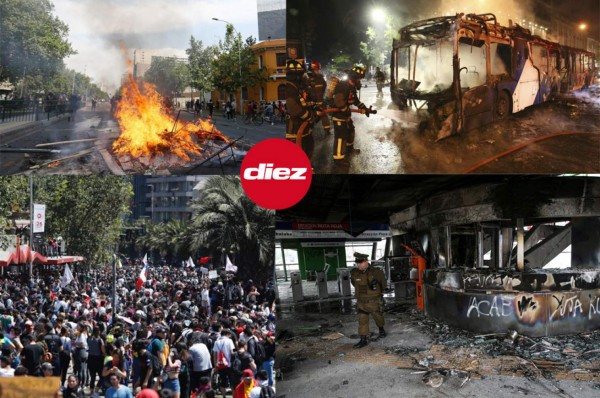 Disturbios, sangre y muertos... ¡Santiago de Chile, sede de la final de Copa Libertadores en crisis social!
