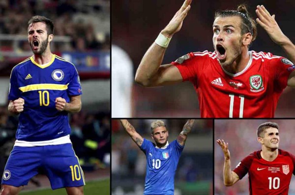 Las 23 figuras que se quedaron sin asistir al Mundial Rusia 2018