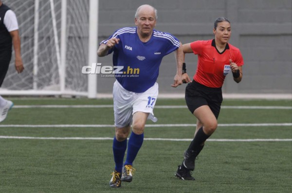 FOTOS: El partido que tuvo Gianni Infantino y Victor Montagliani en Honduras