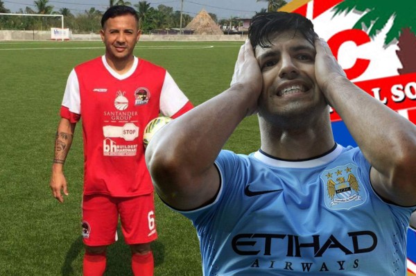 Primo del Kun Agüero no se quedó en Honduras pero fichó en Belice