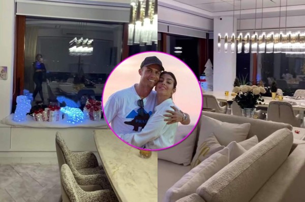 Georgina Rodríguez muestra cómo es por dentro la casa de Cristiano Ronaldo en Turín