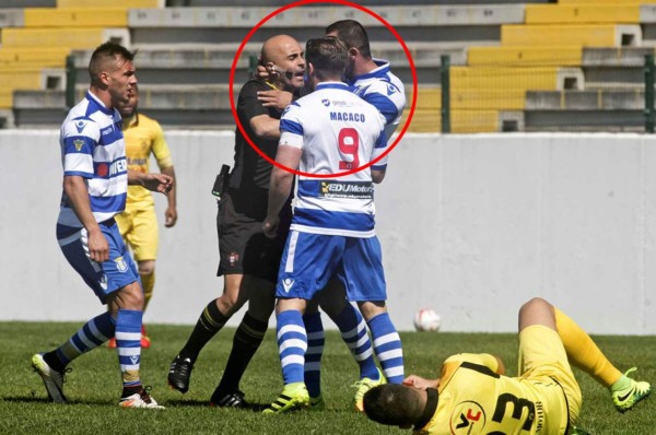 Cuatro años de suspensión a un jugador del Canelas por agredir a un árbitro