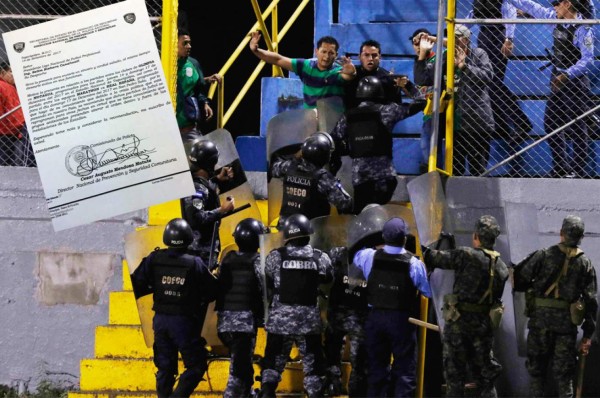 Secretaría de Seguridad a Liga Nacional: 'Grupos antisociales pretenden alterar el orden en estadios'