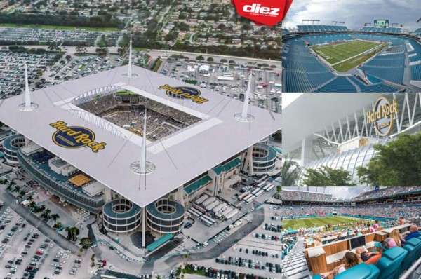 ¡HASTA CON PISCINA! Así es el Hard Rock Stadium donde jugará el Barcelona contra el Real Madrid