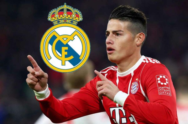 James Rodríguez no descarta regresar al Real Madrid