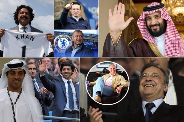 Desvelada la fortuna de los dueños de equipos de fútbol más ricos del mundo: ¿quién es el poderoso?