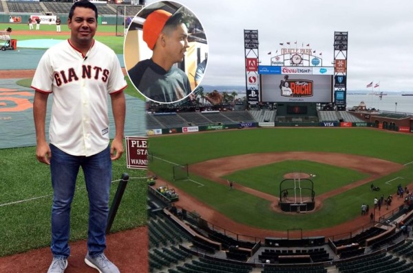 Mauricio Dubón y su visita más especial en el cierre de temporada con Gigantes