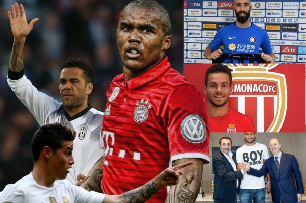 ¡BOMBAZOS! Dani Alves cerca de un acuerdo; barrida en el Barça y James al Bayern