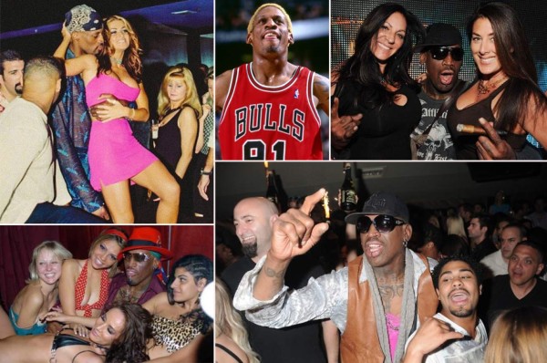 Así eran las salvajes fiestas de Dennis Rodman: ''Necesitabas siete o diez días para recuperarte''