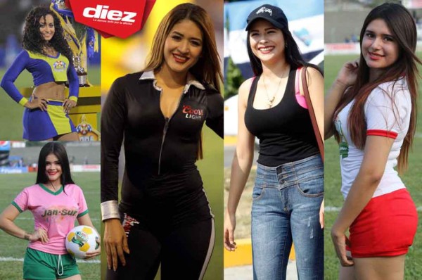 ¡BELLEZA! Las chicas que le dieron el toque especial a la final Honduras Progreso-Motagua