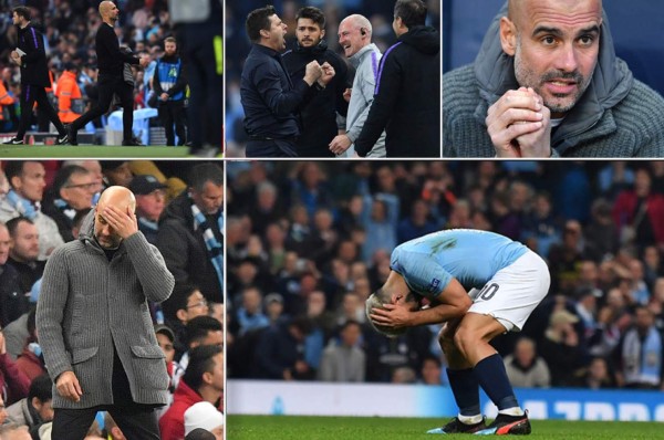 NO SE VIO EN TV: El sufrimiento de Pep Guardiola en la eliminación del City