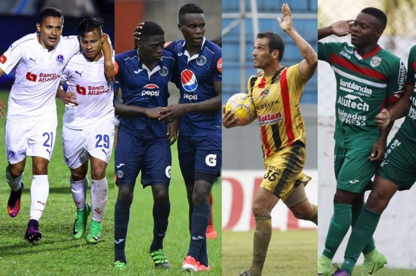 Clásicos Olimpia-Motagua y Marathón-Real España adornan la jornada 14