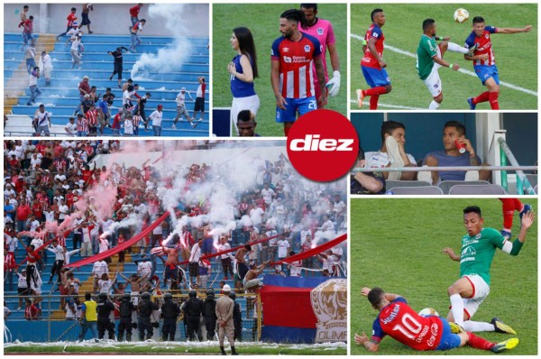 NO VISTE EN TV: Andy Najar en las gradas; Gesto obsceno de Ferrari y gaseados