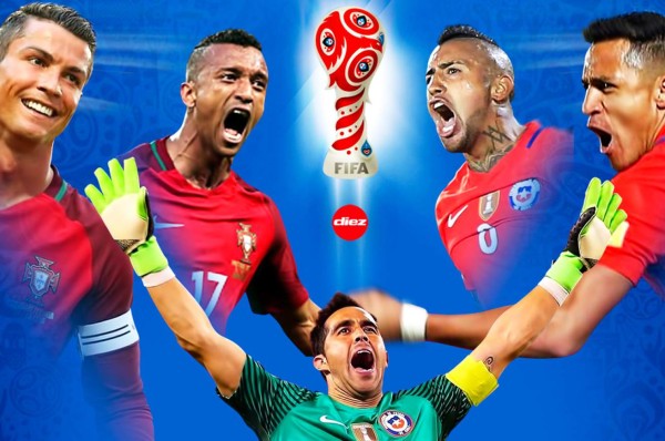 ¡PARTIDAZO! Chile contra Portugal, la final anticipada de la Copa Confederaciones