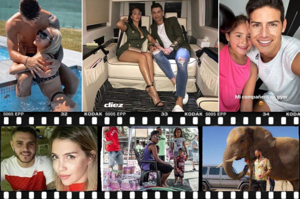 Elefantes, jeques y el gestazo de Vinícius: Así son las vacaciones de los grandes futbolistas