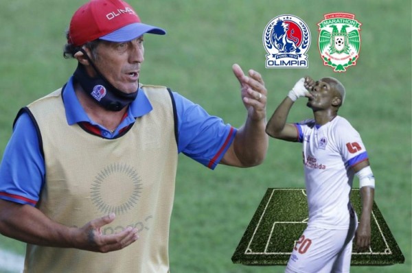 Por la remontada: Así sería el modificado 11 del Olimpia para enfrentar al Marathón
